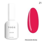 Гель-лак TIES Passion Rose 21, 10 мл
