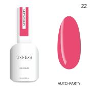 Гель-лак TIES Auto Party 22, 10 мл
