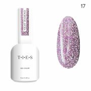Гель-лак TIES Night Diamond светоотражающий 17, 10 мл