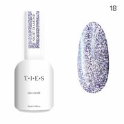 Гель-лак TIES Night Diamond светоотражающий 18, 10 мл