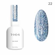 Гель-лак TIES Night Diamond светоотражающий 22, 10 мл