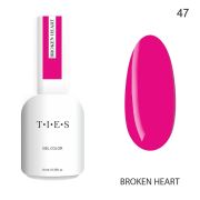 Гель-лак TIES Broken heart 47, 10 мл