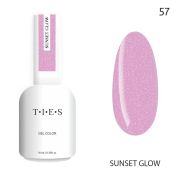 Гель-лак TIES Sunset glow 57, 10 мл