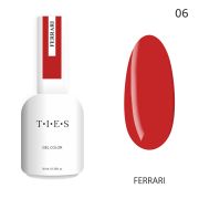 Гель-лак TIES Ferrari 06, 10 мл