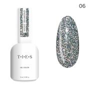 Гель-лак TIES Night Diamond светоотражающий 06, 10 мл